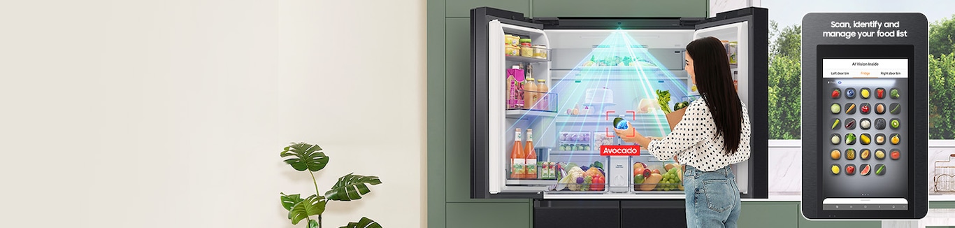 Enoy a smart way to manage your food with AI Vision Inside