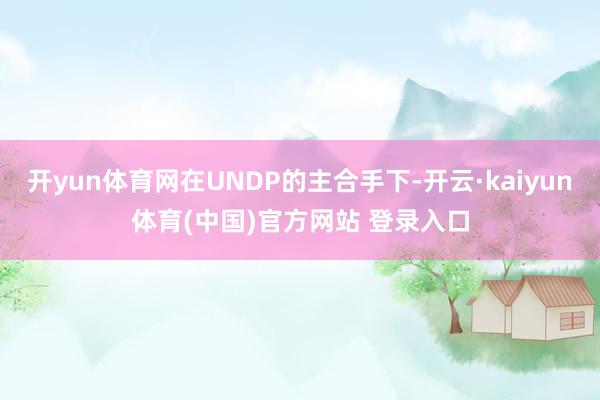 开yun体育网在UNDP的主合手下-开云·kaiyun体育(中国)官方网站 登录入口